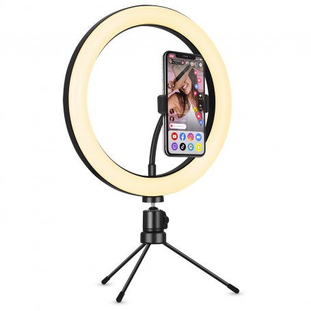 lampe à selfie - Anneau lumineux + mini trépied – IdeaLampe